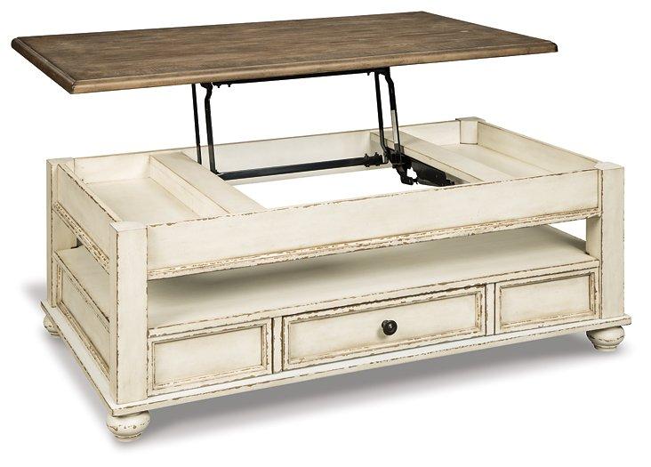 Realyn Coffee Table with Lift Top