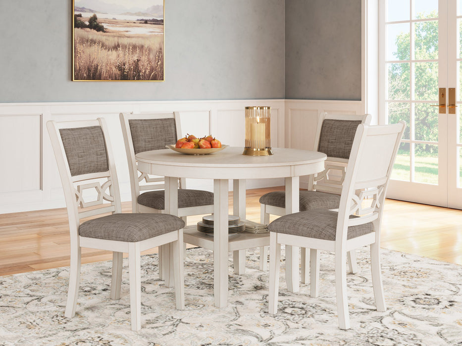 Erinberg Dining Table and 4 Chairs (Set of 5)